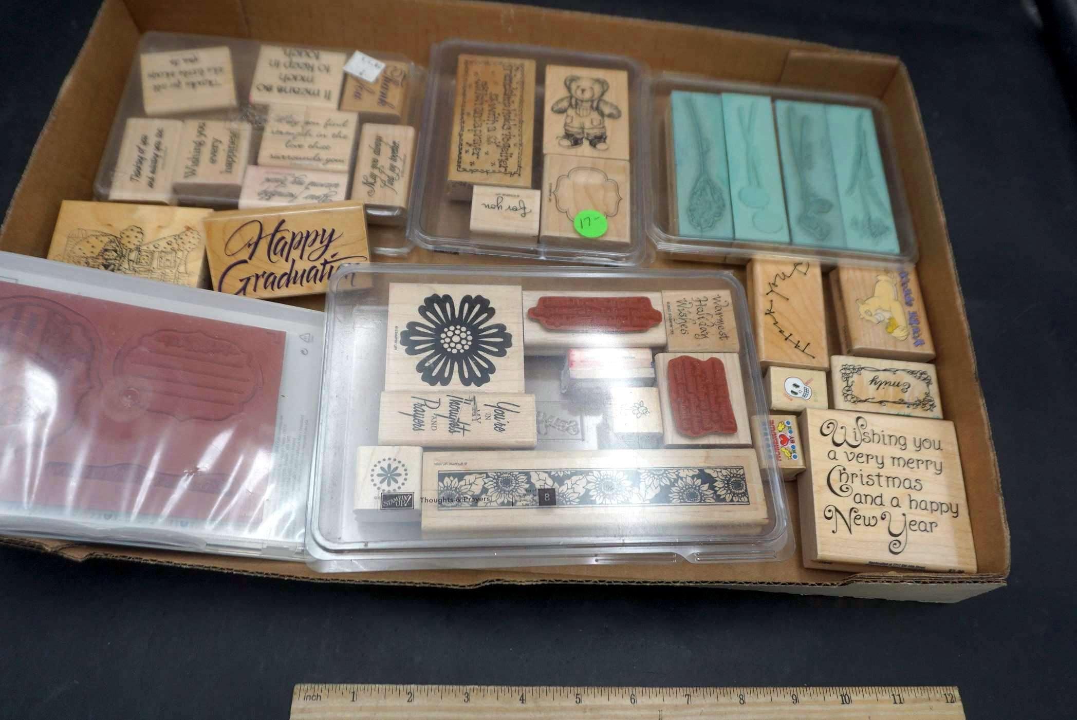 Rubber Stamps (assorted)