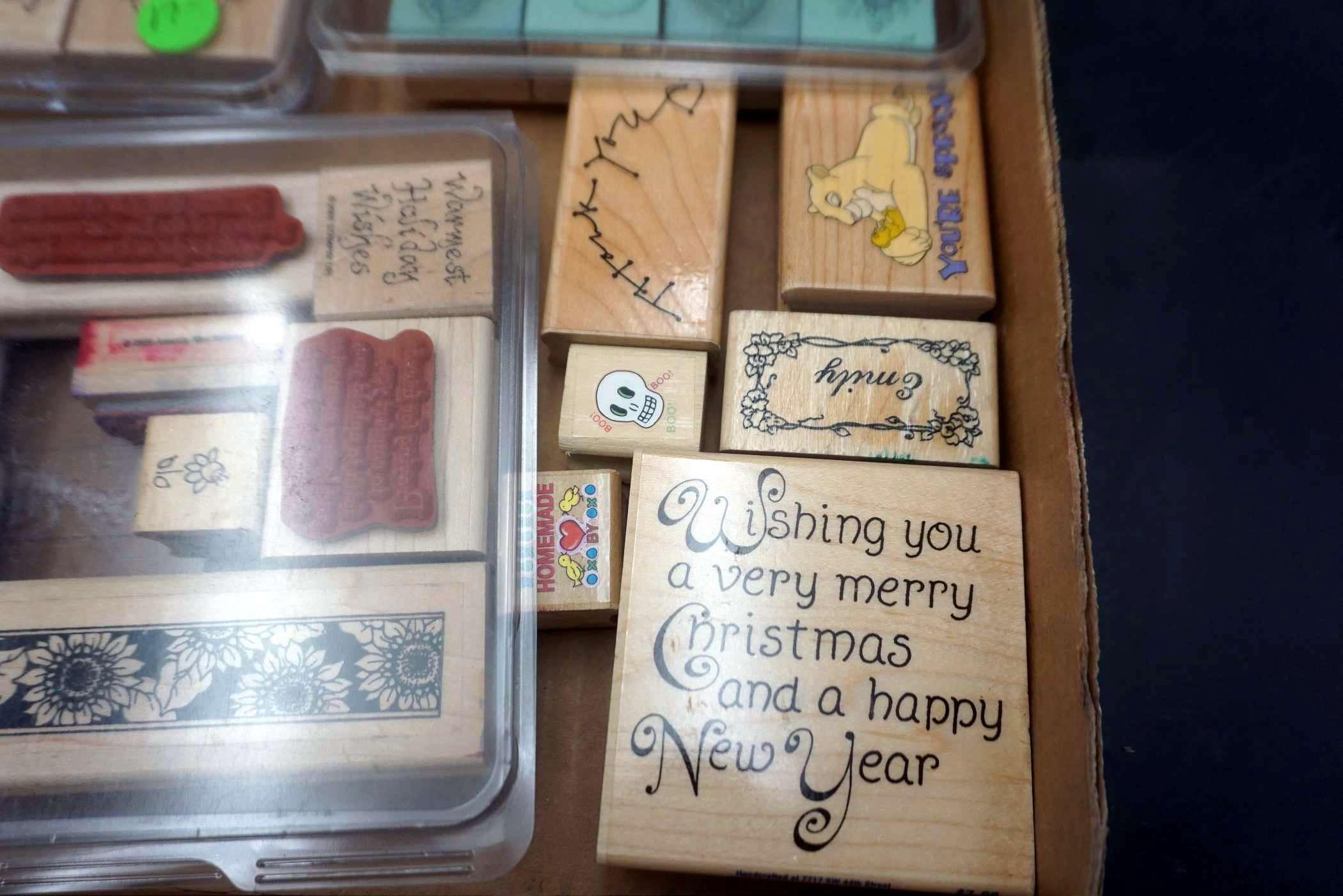 Rubber Stamps (assorted)