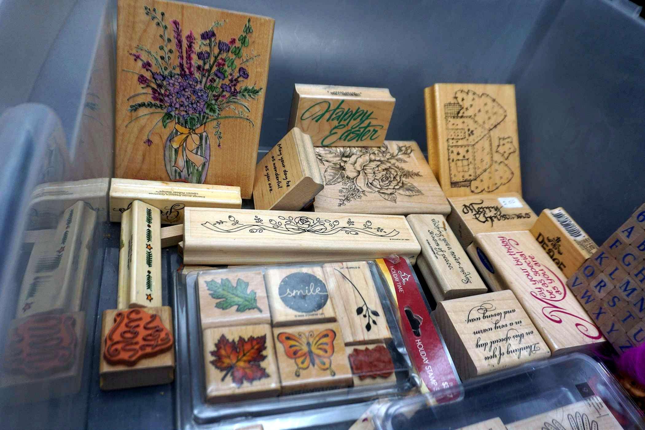 Rubber Stamps (assorted)