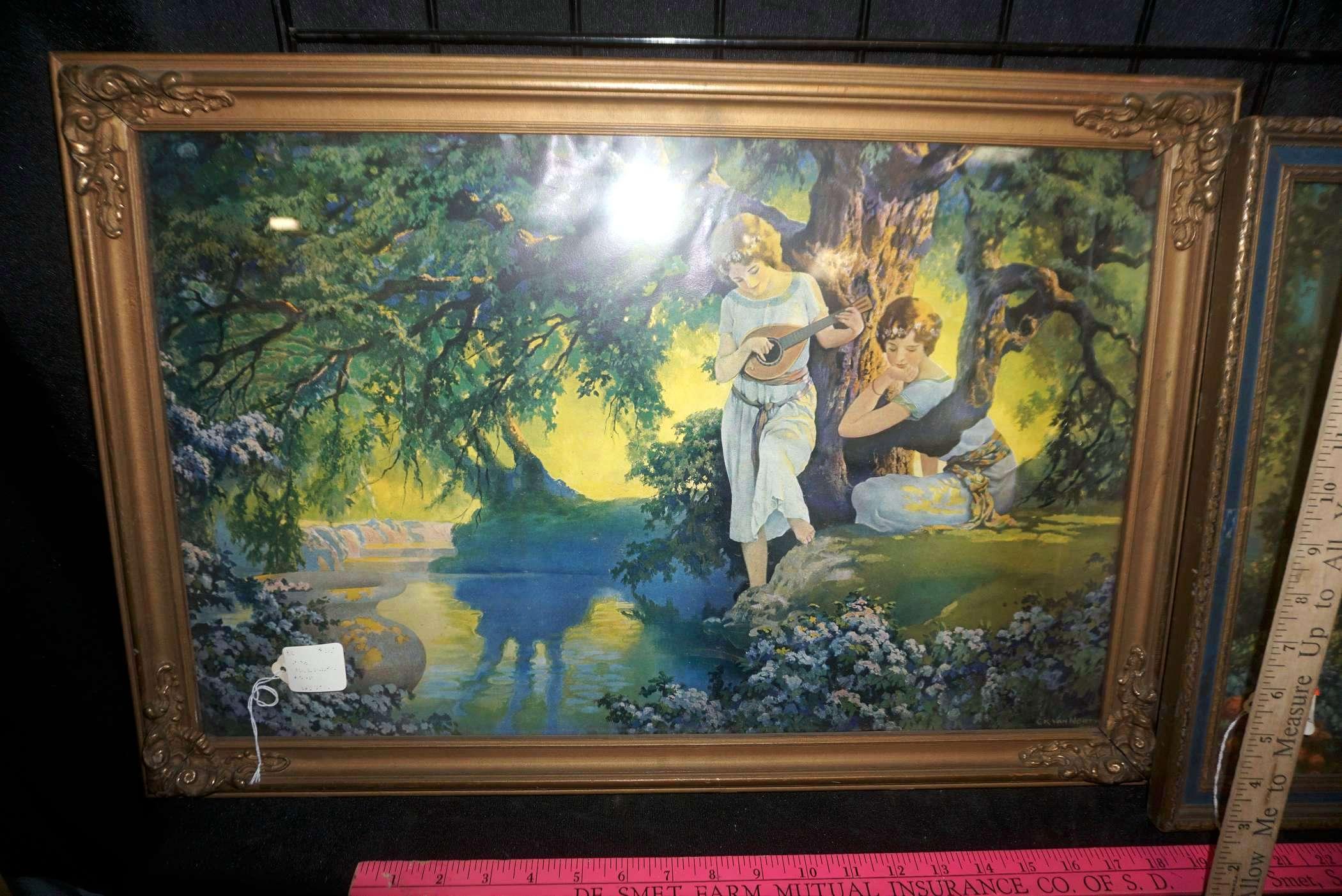 2 - Framed Painted Pictures