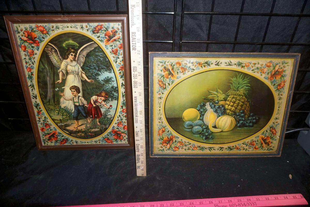 2 - Framed Painted Pictures