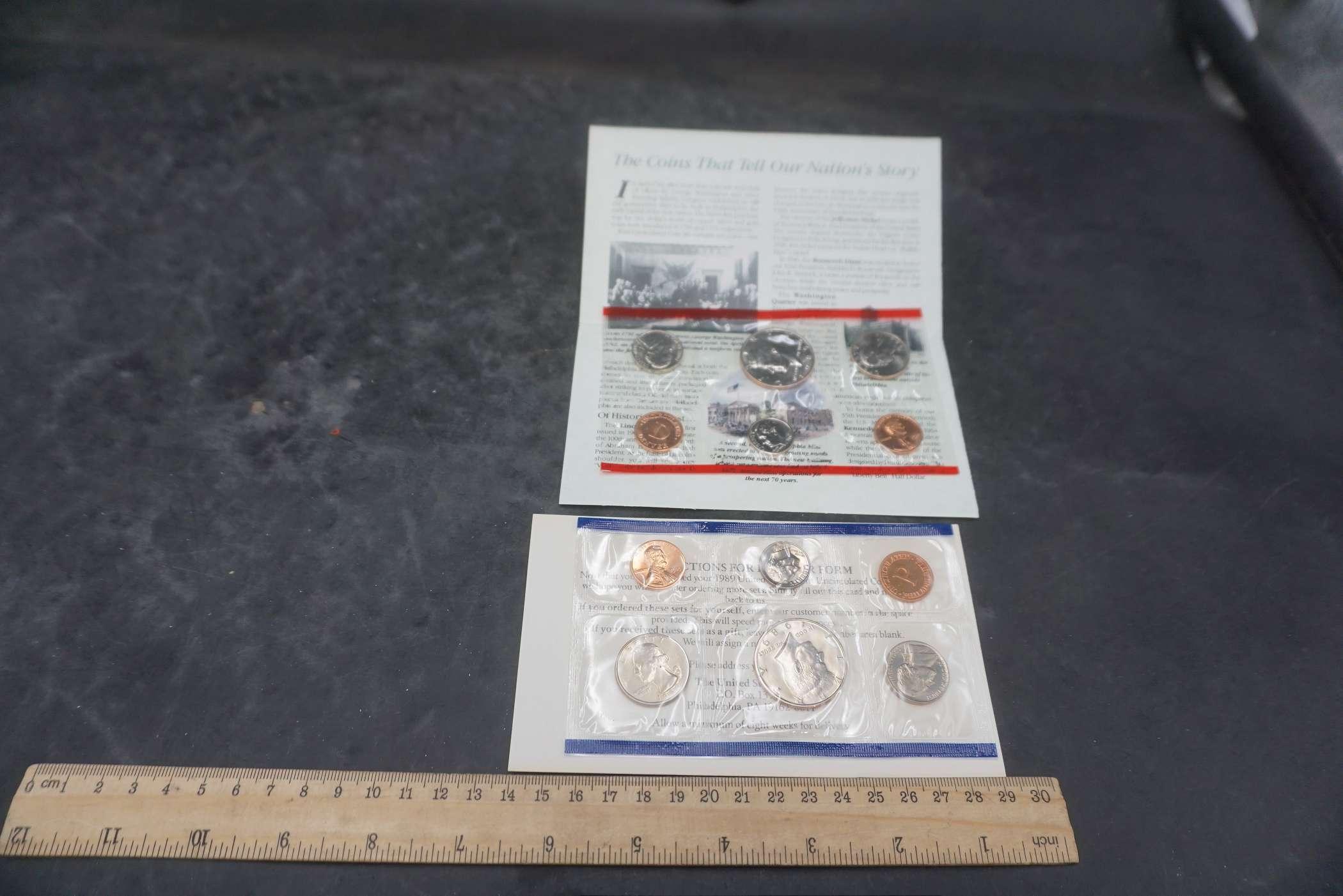 1989 U.S. Mint Uncirculated Set