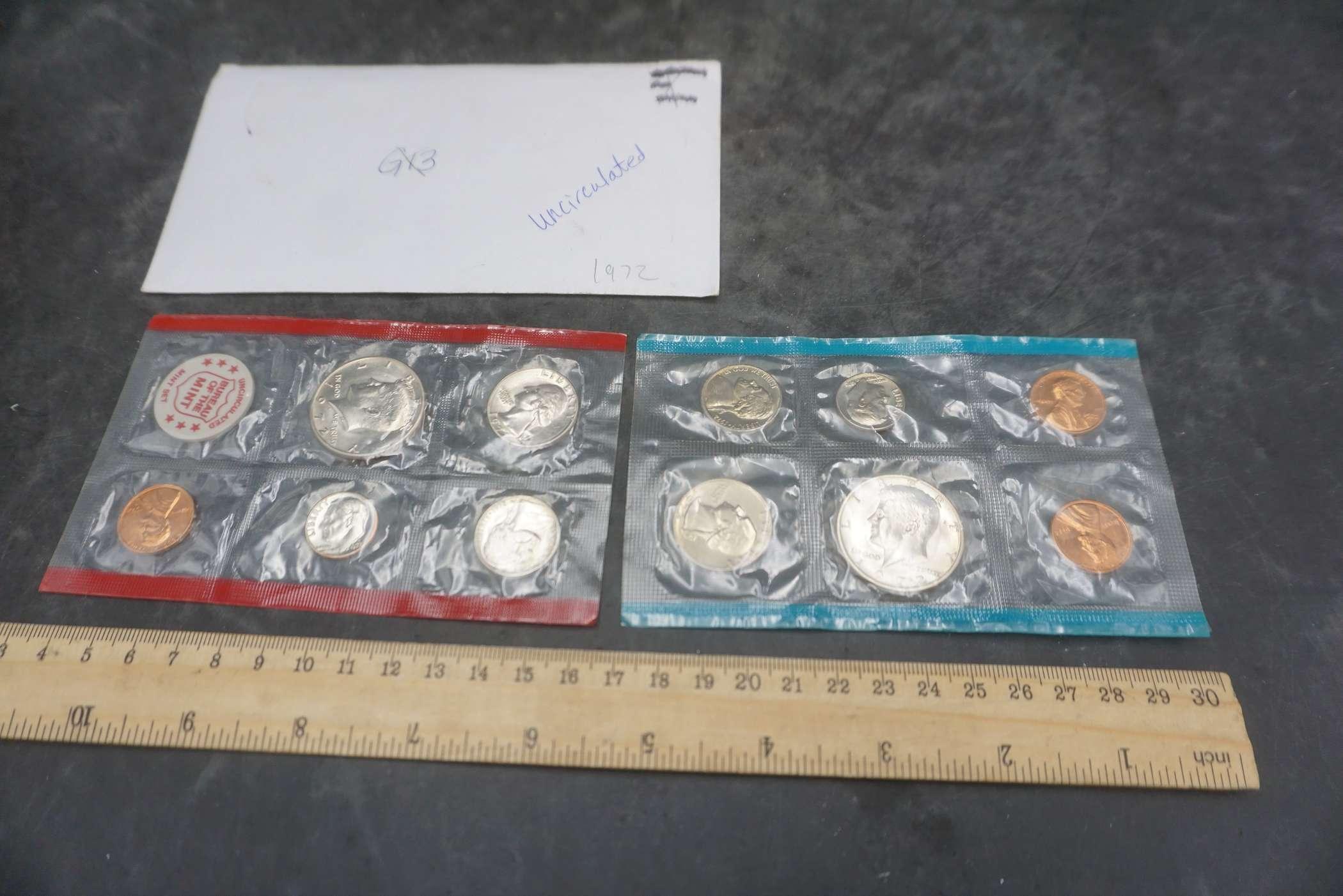 1972 Uncirculated Coin Set