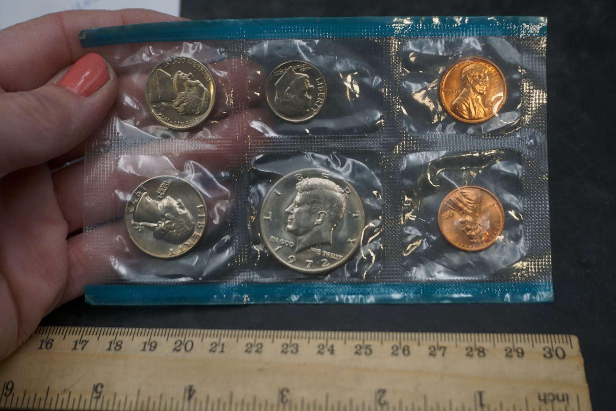 1972 Uncirculated Coin Set