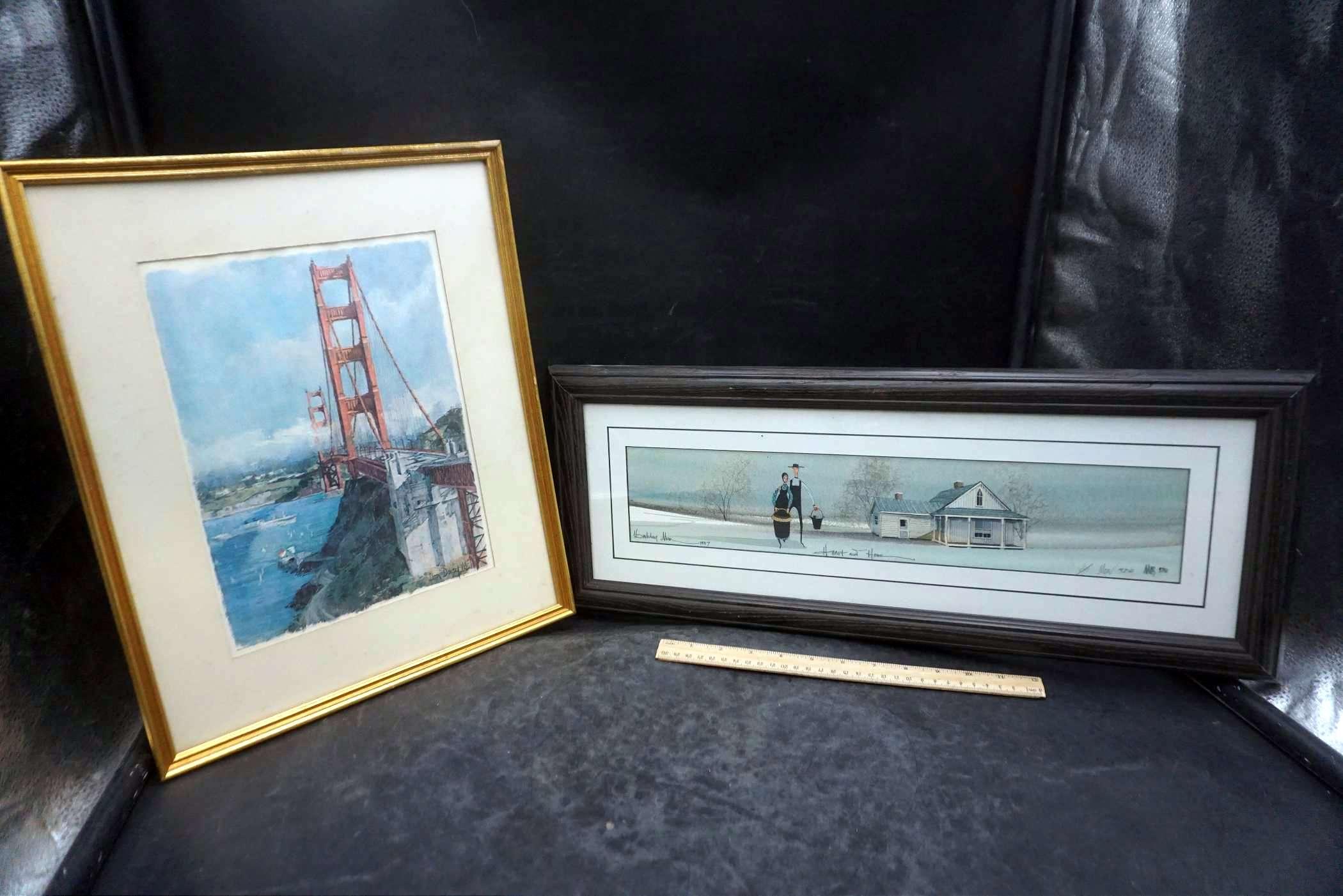 2 - Framed Pictures