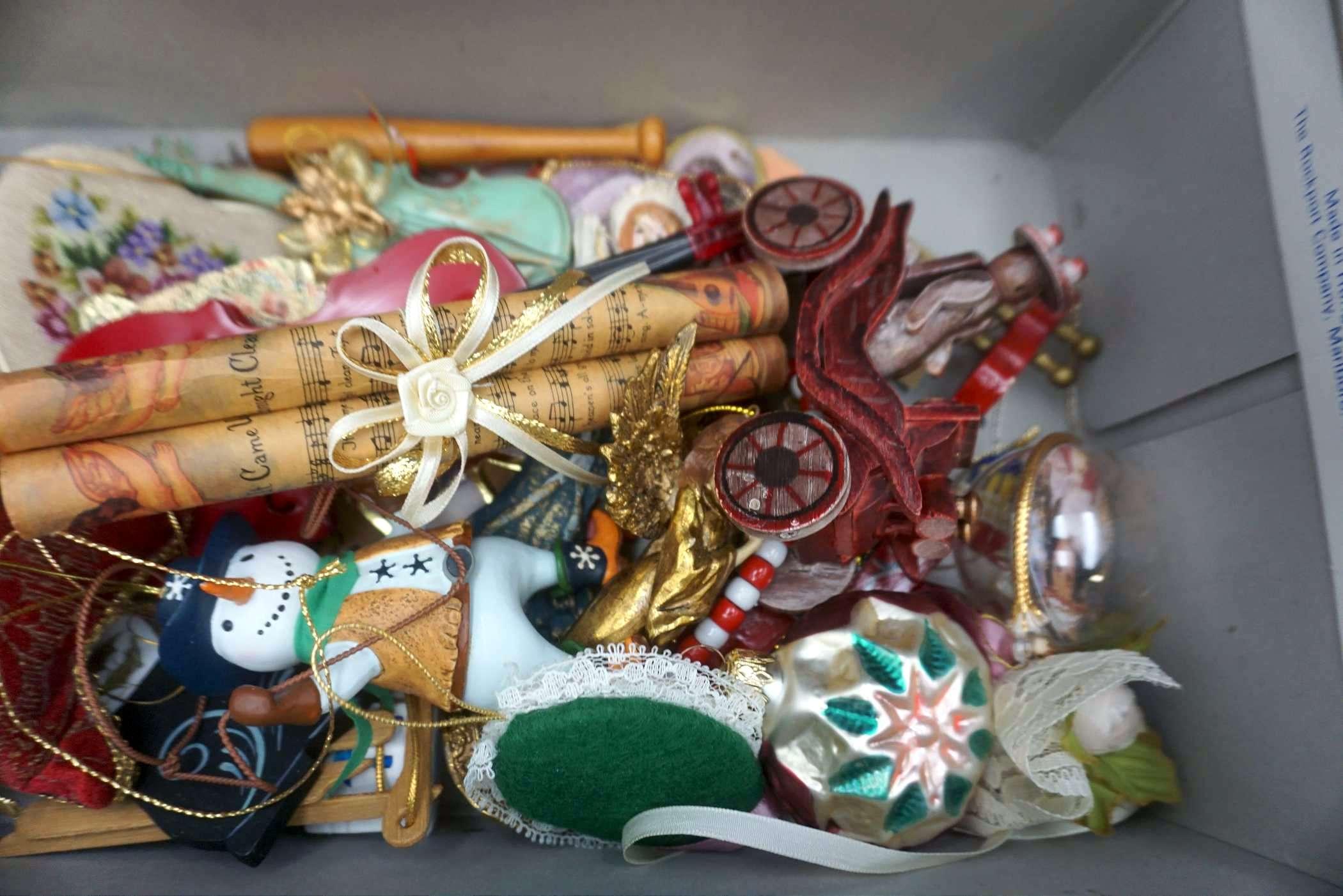 Assortment of Christmas Ornaments