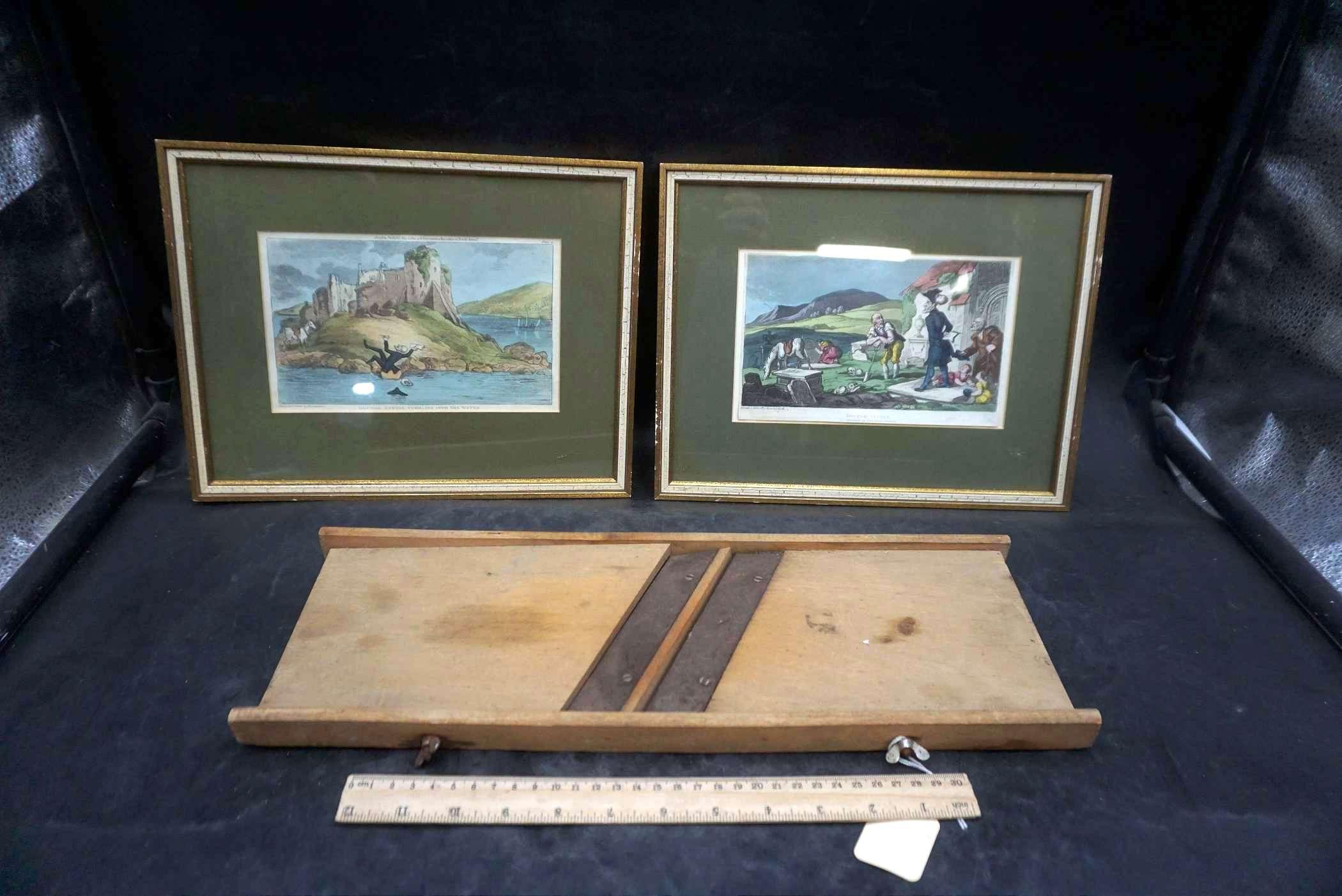 Krautboard & 2 Framed Pictures