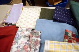 Assorted Fabric Pieces