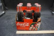 Coca-Cola Classic Caddy w/ Glass Bottles