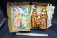 Berman & Anderson Wind-Up Caroler, Hansel & Gretel Paper Card