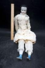 Porcelain Doll (broken pieces on leg)