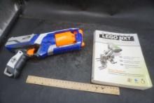 Lego NXT Book & Nerf Gun