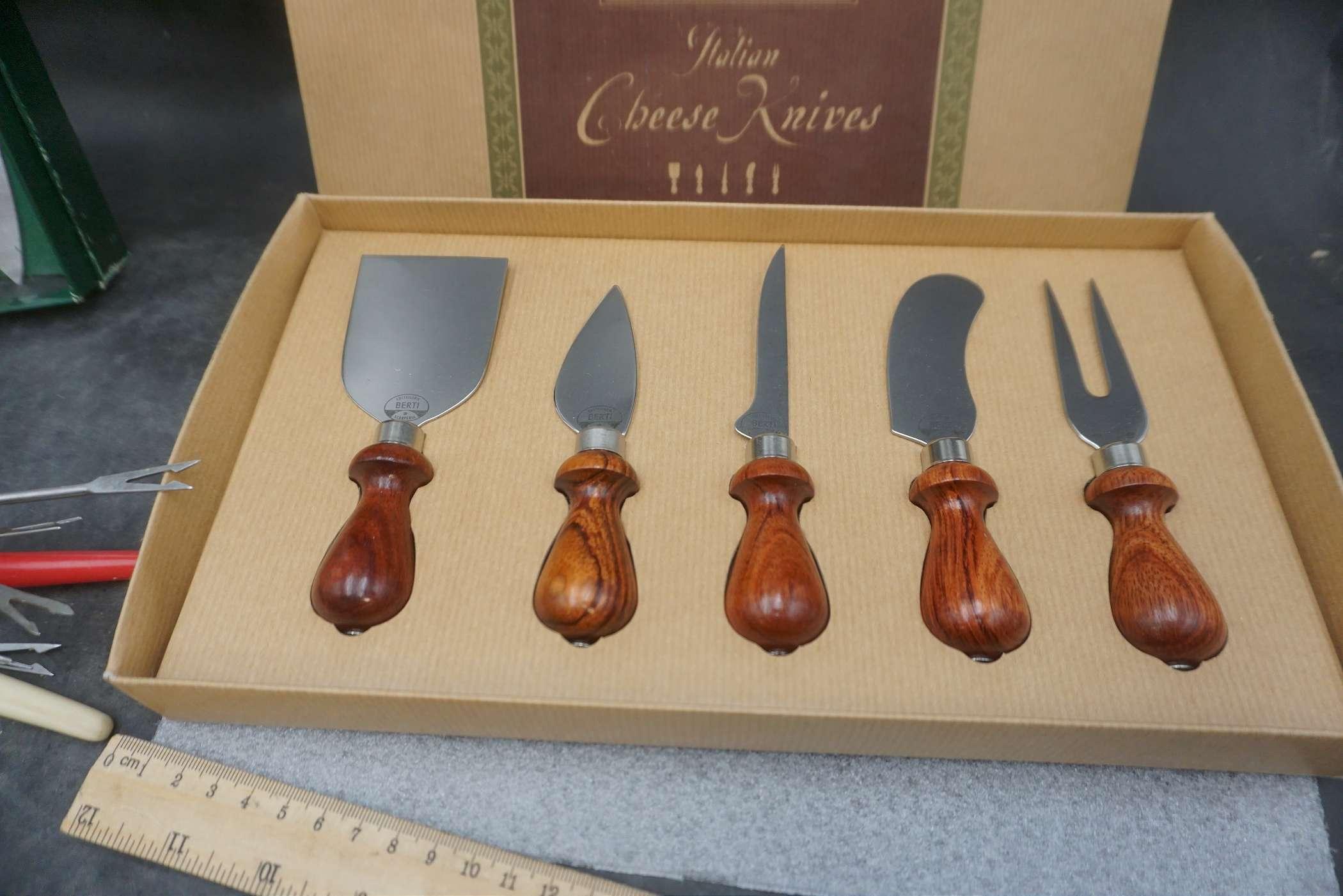 Italian Cheese Knives, Knife Set, Fondue Forks & Utensils
