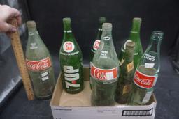 7 - Glass Soda Bottles