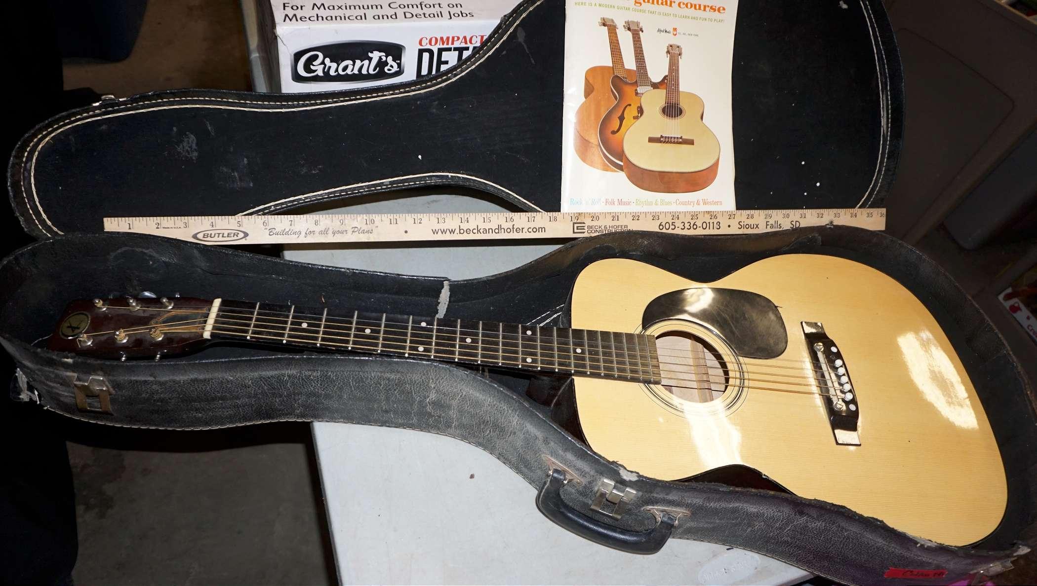 Kay K400 Guitar, Case & Booklet