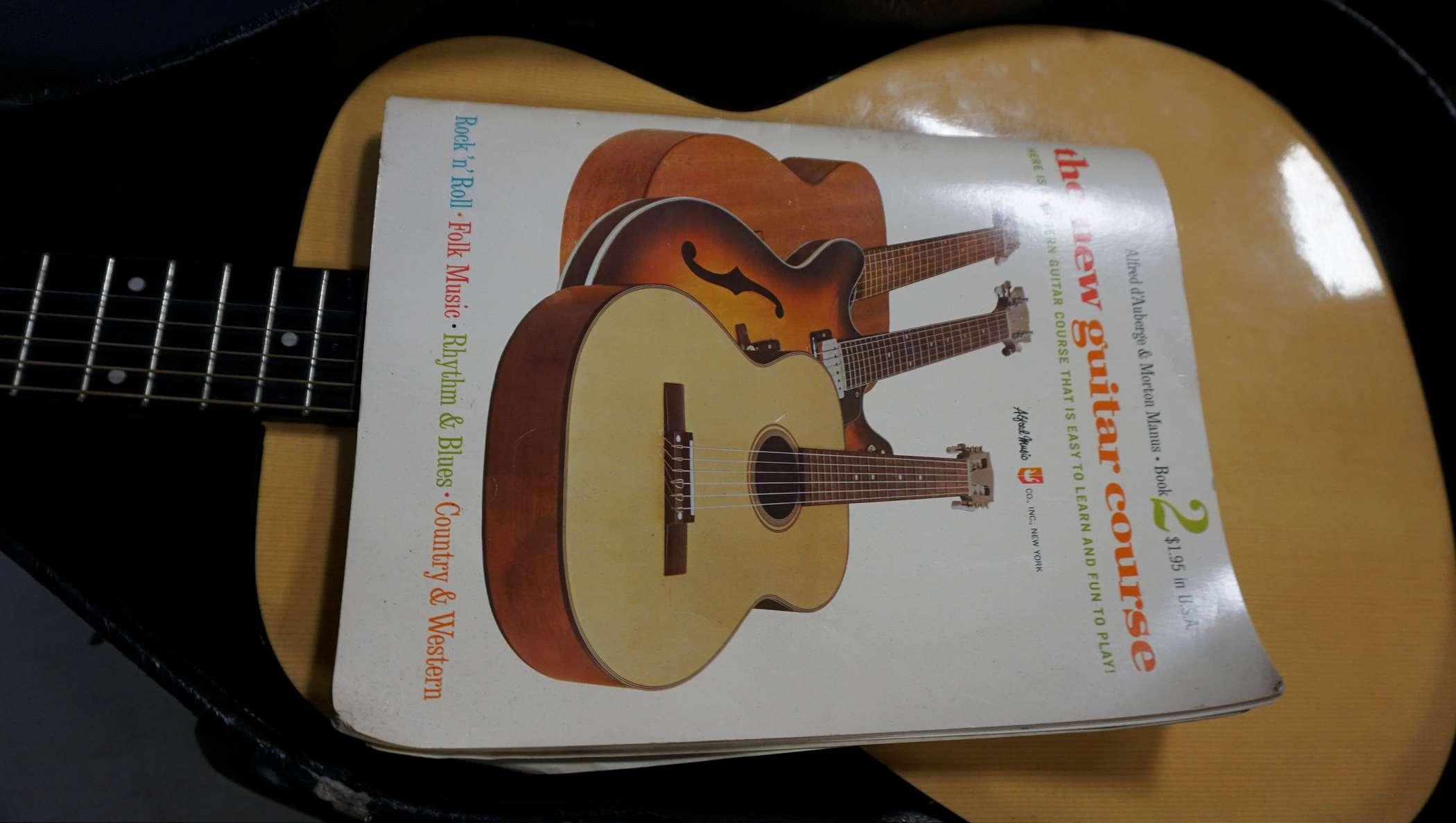 Kay K400 Guitar, Case & Booklet