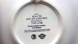 "Out of Control" Taz Plate