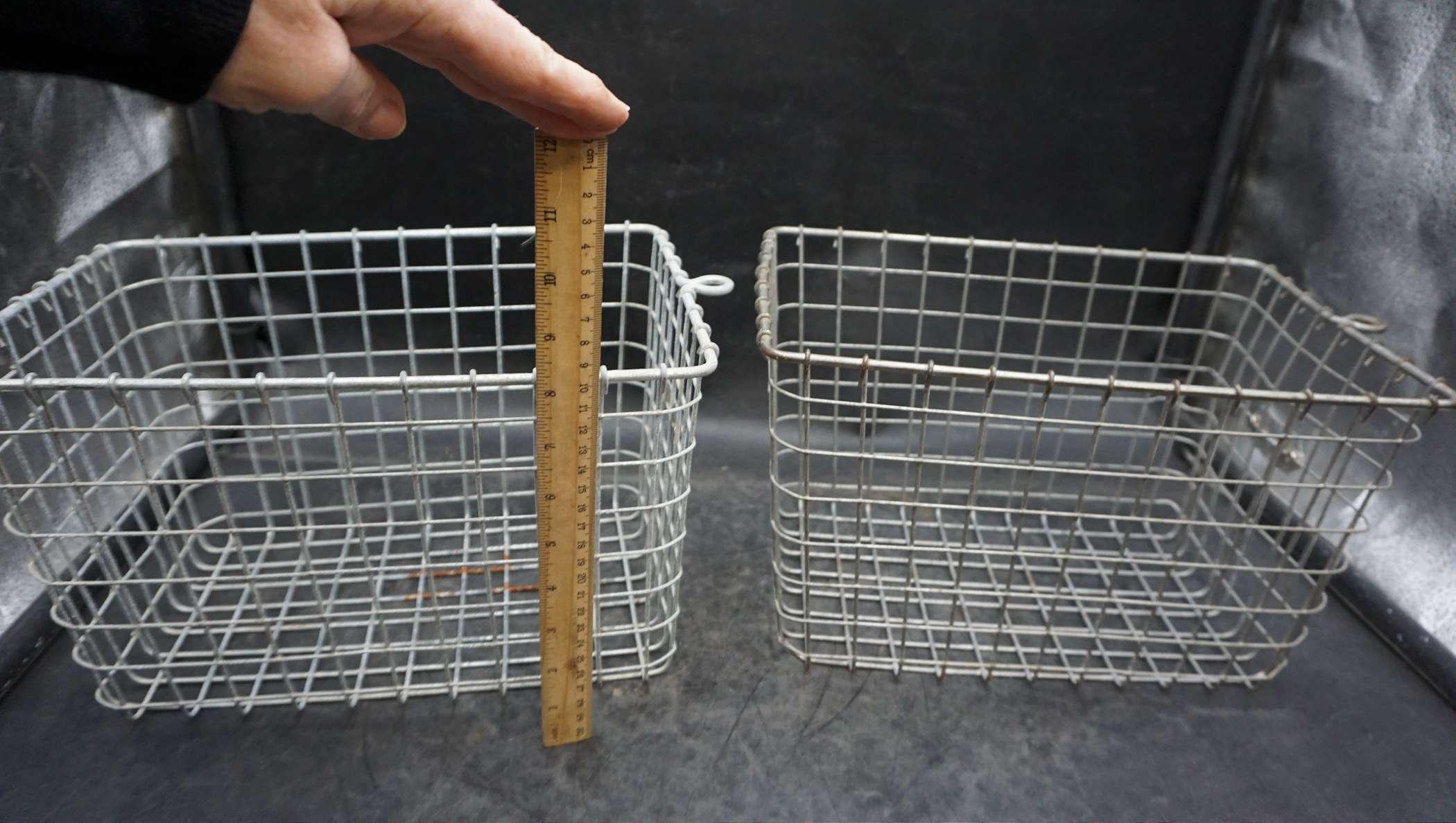 2 - Wire Pool Baskets