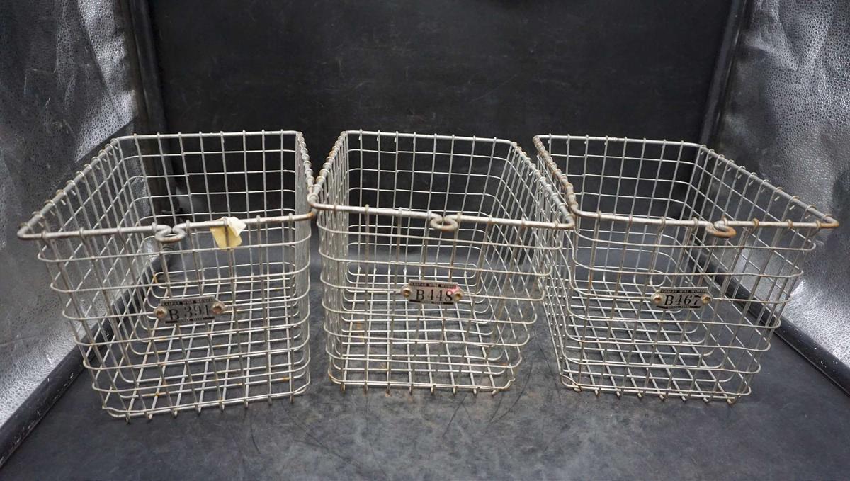 3 - Wire Pool Baskets