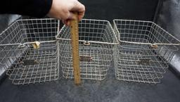 3 - Wire Pool Baskets