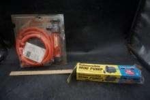 Submersible Mini Pump 1/2" Outlet & Pittsburgh Multi-Use Transfer Pump