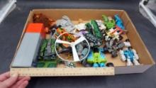 Assortment of Vehicles, Action Figures & Toys