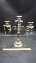 Silver Candlestick Holder