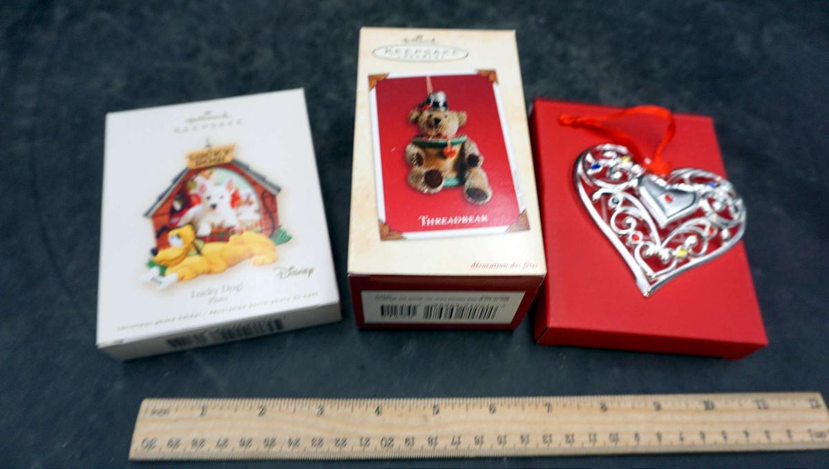 3 - Hallmark Keepsake Ornaments