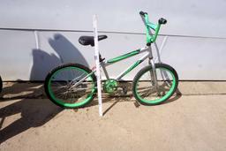 Boys Black & Green Huffy Bike
