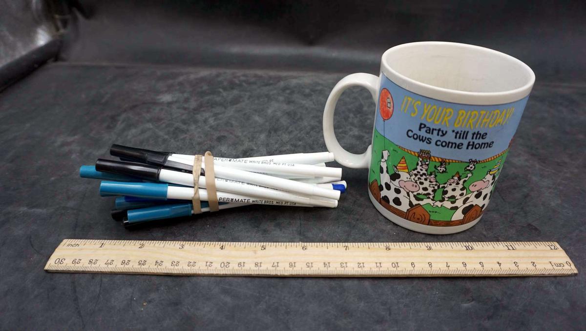 Mug & Pens