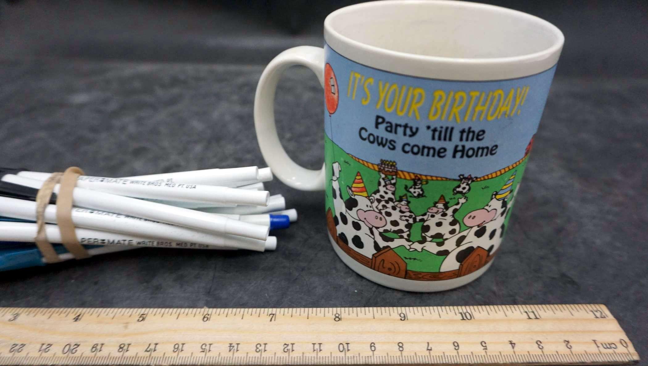 Mug & Pens