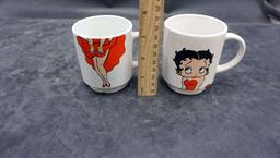 Betty Boop 2-Mug Set