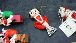 4 - Betty Boop Ornaments