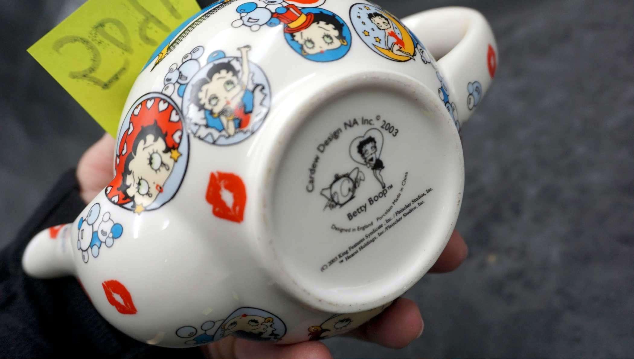 2003 Betty Boop Teapot