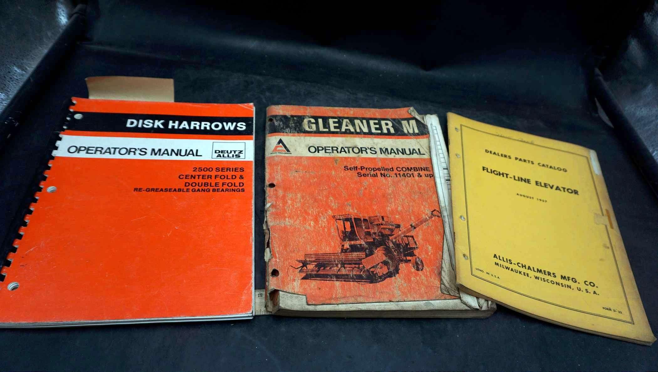 Farm Equipment Operator'S Manuals