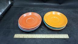 Colored Fiestaware Plates