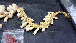 String, Beads, Shell Plate, Shell Rope