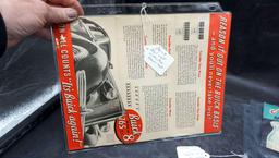 Buick Mail Out Advertising & Marjane Milk Bottle Covers