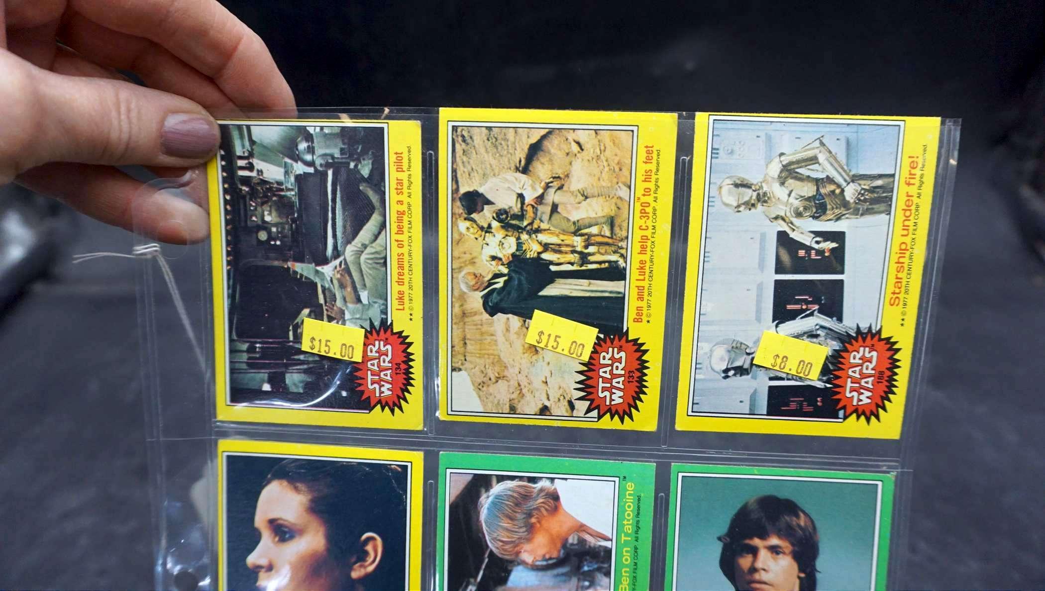 10 Different Star Wars Cards