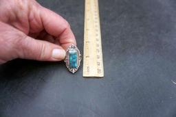 Sterling Silver Turquoise Ring