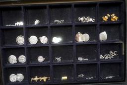 Pendants & Jewelry Case (Crack In Lid)