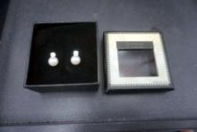 Bellajulz .925 Sterling Silver Pearl Earrings