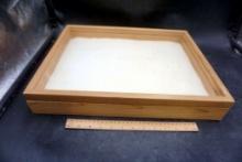 Display Box W/ Glass Lid