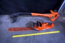 Black & Decker Weed Eater & Hedge Trimmer