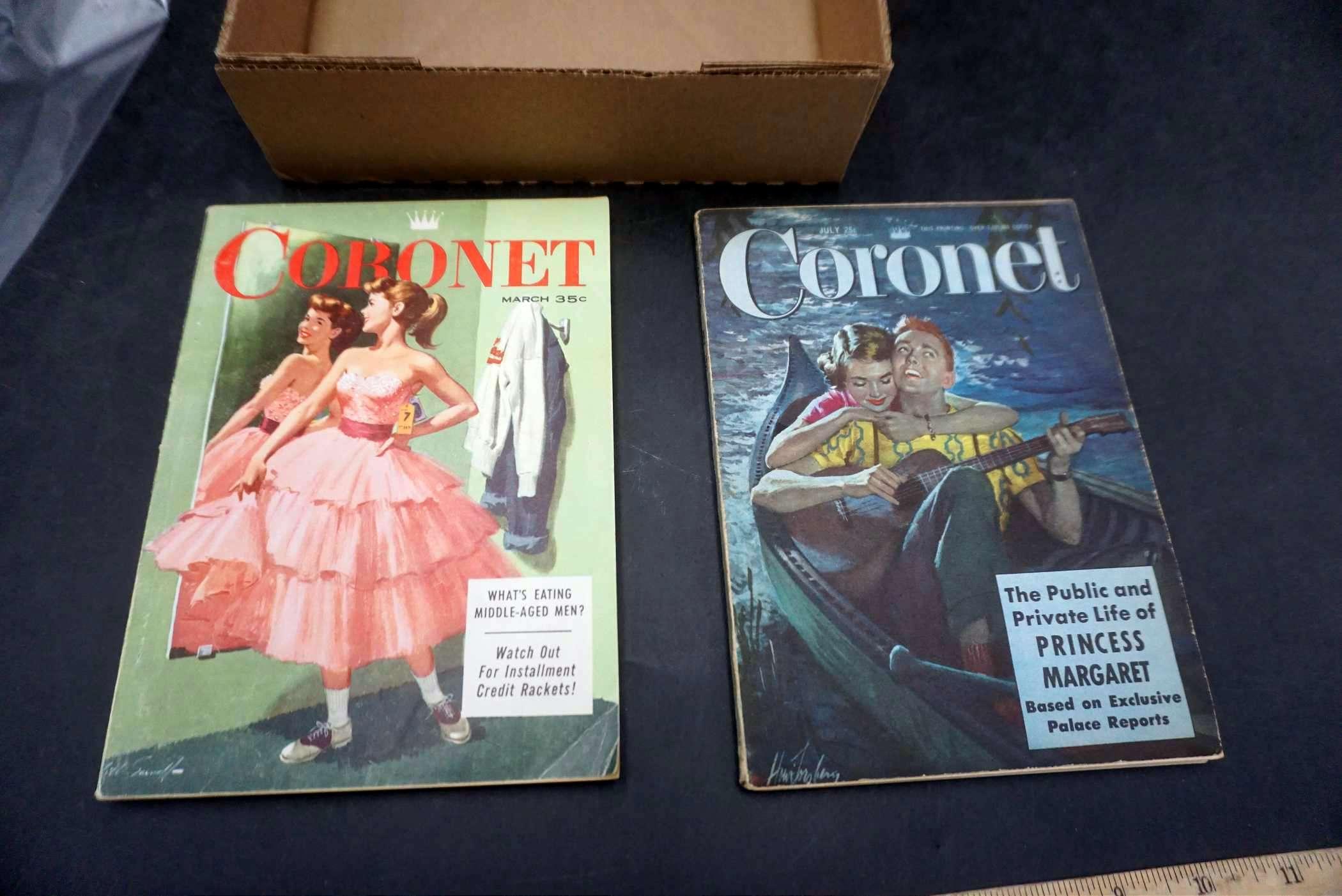 2 Coronet Magazines - July 1951 & March 1957