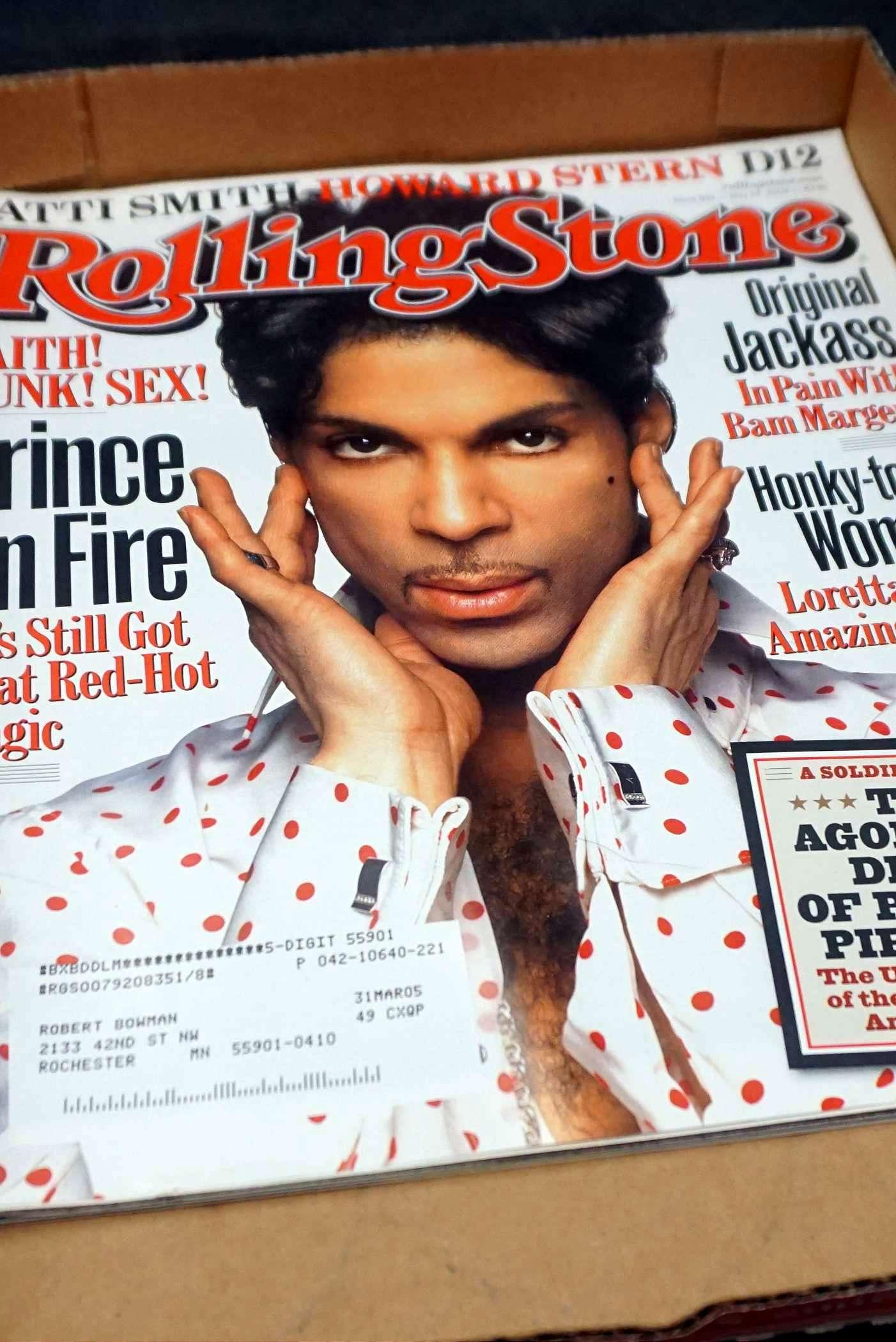 Rolling Stone Prince Magazine