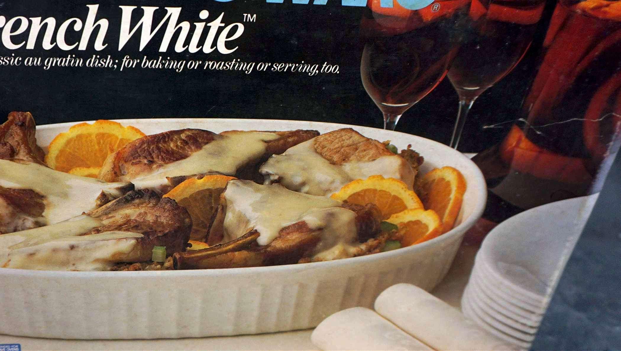 Corningware French White Baking Dish