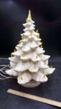 Electric Lighted Christmas Tree