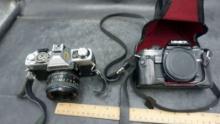 Minolta Cameras & Case - X-700 & X G7