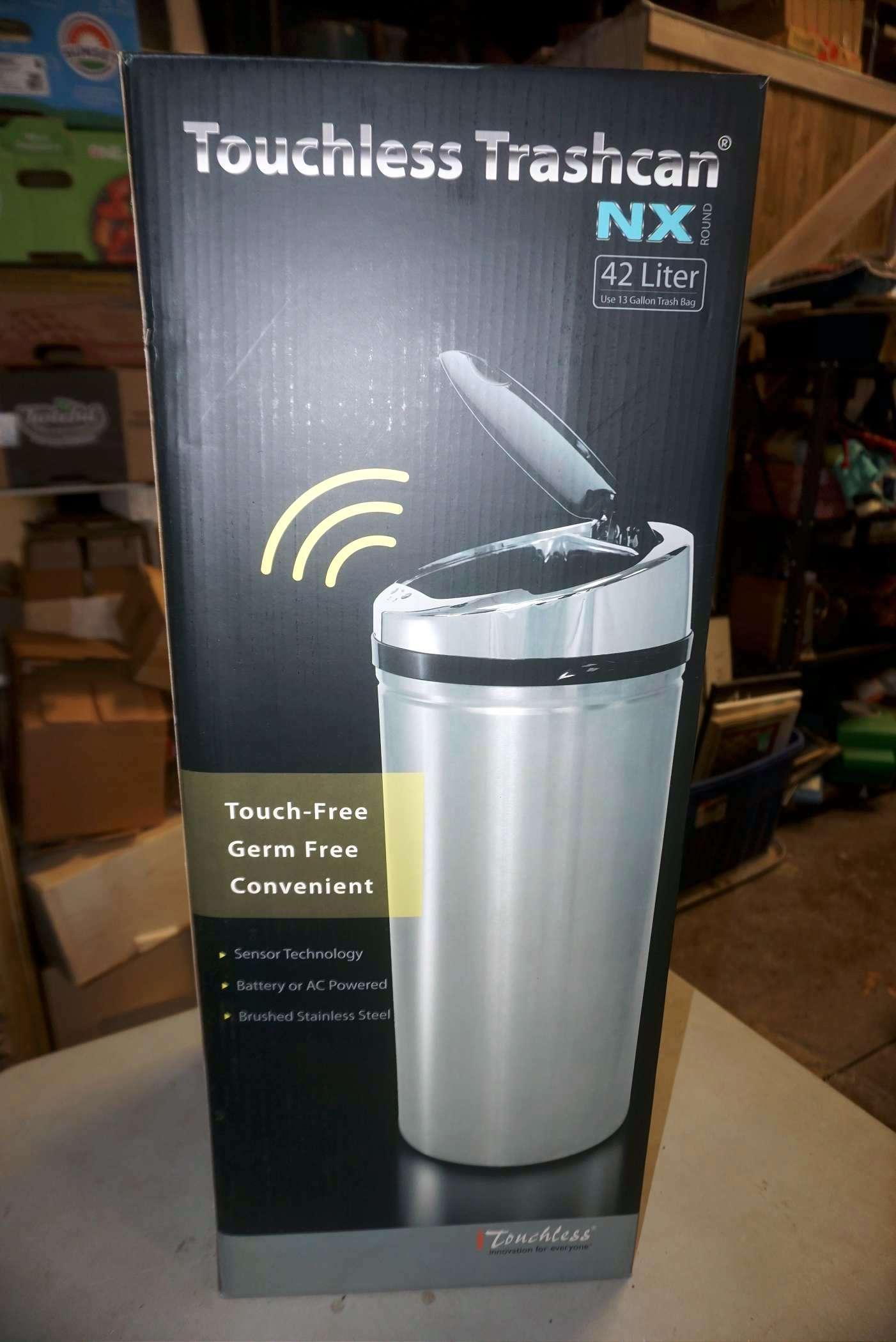 Touchless Trash Can 42 Liter